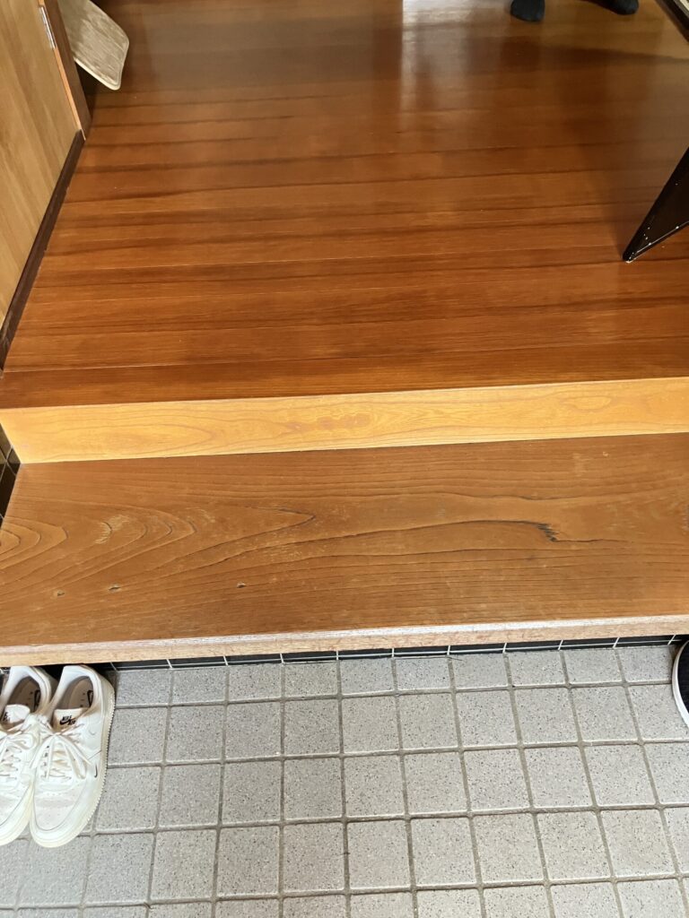 玄関の段差