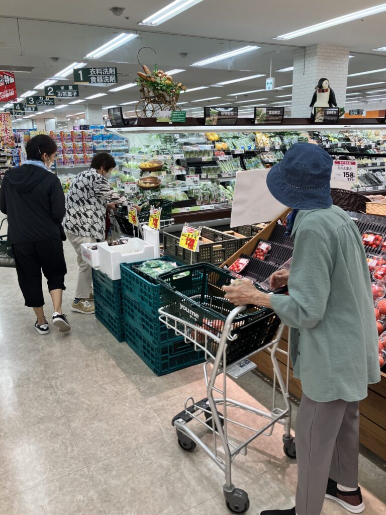 スーパーの写真